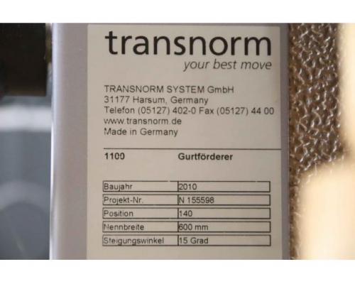 Förderband frequenzgeregelt von Transnorm – 1100 7700 x 600 mm - Bild 4