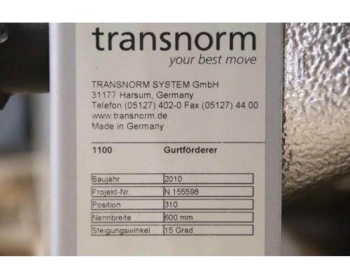 Förderband frequenzgeregelt von Transnorm – 1100 7290 x 600 mm - Bild 4
