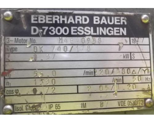 Getriebemotor 0,37 kW 56 U/min von Bauer – DK740/178 - Bild 5