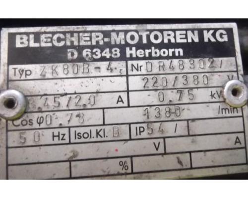 Getriebemotor 0,75 kW 5,83 U/min von Blecher – ZK80B-4 - Bild 5