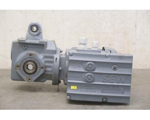 Getriebemotor 0,55/0,055 kW 596 – 123 U/min von SEW-Eurodrive – SA37 DRS71S4/MM07 MM07D-503-00 - Bild 4