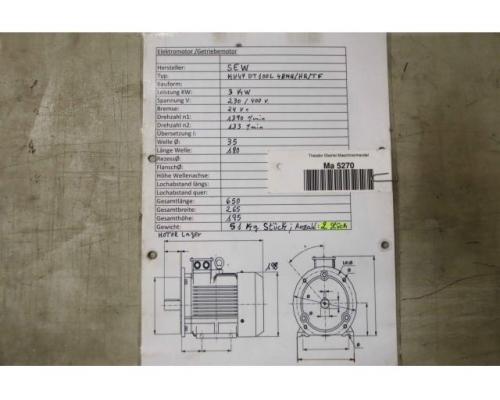 Getriebemotor 3 kW 133 U/min von SEW-Eurodrive** – KH47 DT100L4BMG/HR/TF - Bild 6