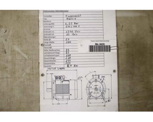 Getriebemotor 0,25 kW 13 U/min von S.T.M. – RMI 50 D M63C4 - Bild 7