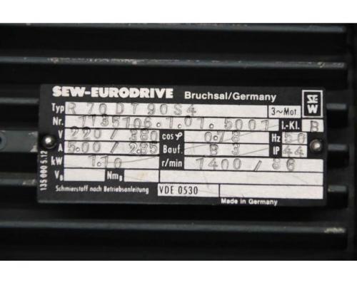 Getriebemotor 1,1 kW 86 U/min von SEW-Eurodrive – R70 DT90S4 - Bild 4