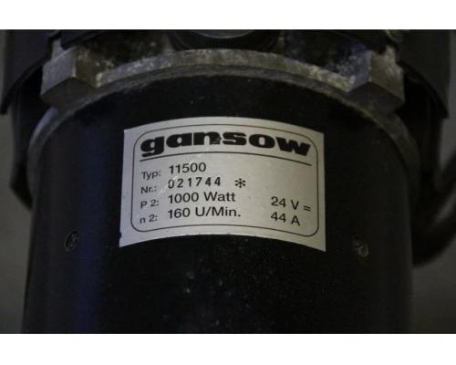 Getriebemotor 1 kW 160 U/min 24 Volt von Gansow – 11500 / ZF12 - Bild 14