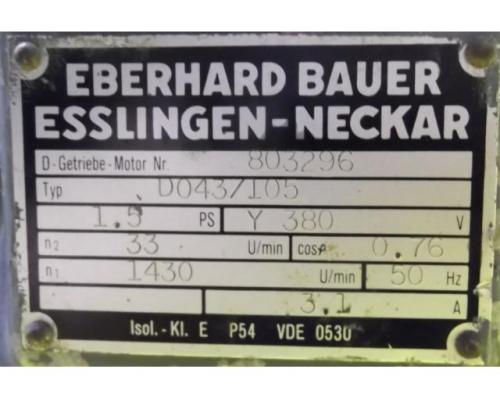 Getriebemotor 1,1 kW 33 U/min von Bauer – DO43/105 - Bild 8