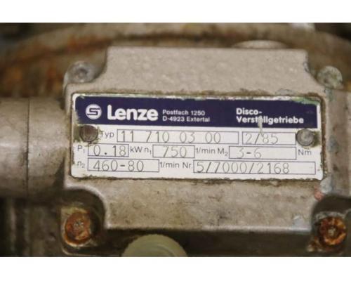 regelbarer Getriebemotor 0,18 kW 80-460 U/min von Lenze – 11 710 03 00 - Bild 5