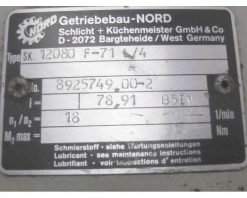 Getriebemotor 0,37 kW 18 U/min von Nord – SK.12080F-71L/4 - Bild 6