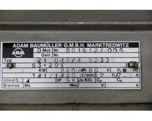 Getriebemotor 3 kW 141 U/min von ABM – 21 D47/4 S2332 - Bild 5