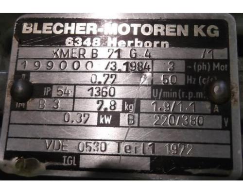 regelbarer Getriebemotor 0,37 kW 190-1000 U/min von MOTOVARIO – TKF/5 - Bild 15
