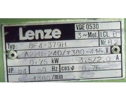 regelbarer Getriebemotor 0,75 kW 39-213 U/min von LENZE – 8F4-379H - Bild 9