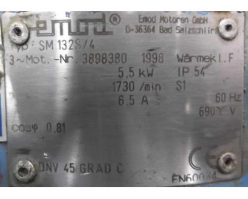 Elektromotor 5,5 kW 1730 U/min von Emod – SM132S/4 - Bild 4