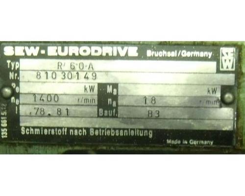 Getriebemotor 0,75 kW 18 U/min von SEW Eurodrive – DFT80N4B - Bild 3