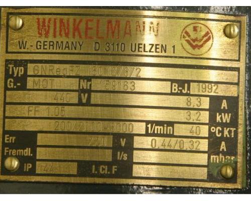 Gleichstrom Getriebemotor von Winkelmann SEW – GNReaFZ 160.12/3/2 - Bild 3
