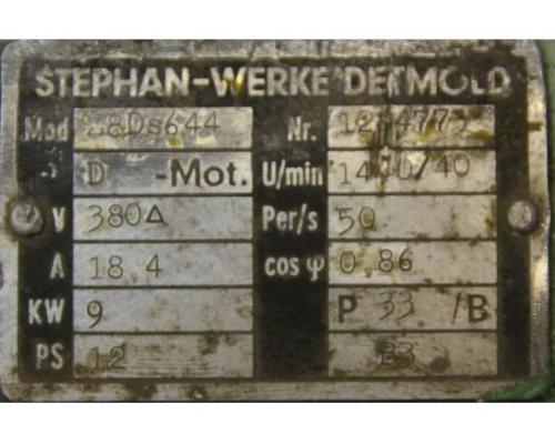 Getriebemotor 9 kW 40 U/min von Stephan Werke – Z8Ds644 - Bild 4