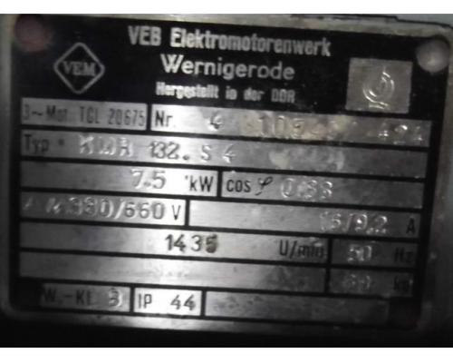 Elektromotor 7,5 kW 1435 U/min von VEM – KMER132S4 - Bild 4