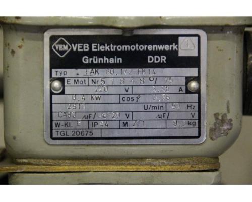 Elektromotor 0,4 kW 2910 U/min von VEM – EAK 80.1/2-FK14 - Bild 9