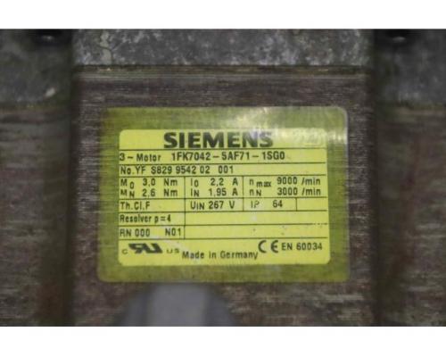 Servomotor mit Getriebe von Siemens – 1FK7042-5AF71-1SGO - Bild 4
