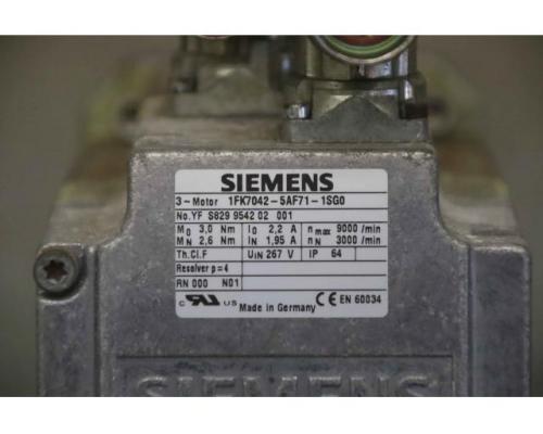 Servomotor mit Getriebe von Siemens – 1FK7042-5AF71-1SGO - Bild 7