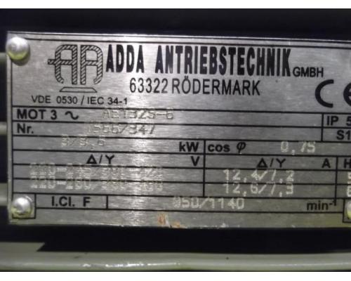 Elektromotor 3/3,6 kW 950/1140 U/min von ADDA – AE132S-5 - Bild 4