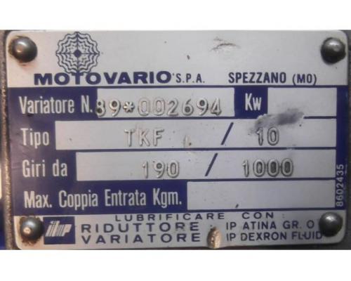 regelbarer Getriebemotor 0,75 kW 190-1000 U/min von MOTOVARIO – TKFL/10 - Bild 10