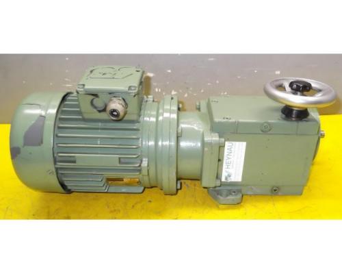 regelbarer Getriebemotor 0,75 kW 465-2800 U/min von HTRIEB – 5WM4 - Bild 4
