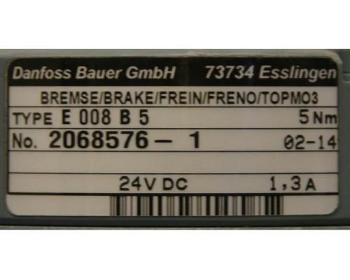 Getriebemotor 0,37 kW 19,5 U/min von Bauer – BG30Z-37/DV08MA4-TOF-ST-K/E008B5 - Bild 5