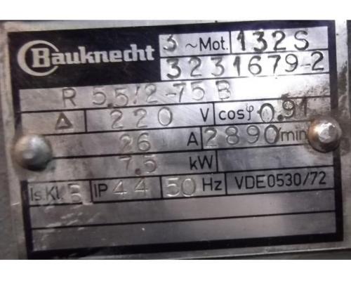 Elektromotor 7,5 kW 2890 U/min von Bauknecht – R5,5/2b-75 - Bild 4
