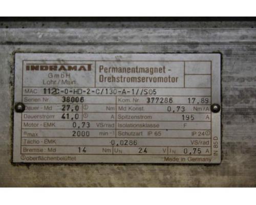 Permanent Magnet Motor von Indramat – 112C-0-HD-2-C/130-A-1//S05 - Bild 4
