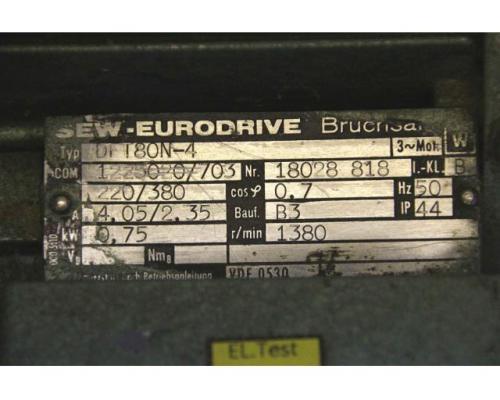 regelbarer Getriebemotor 0,75 kW 26-147 U/min von SEW Eurodrive – R40-VU1 DFT80N-4 - Bild 4