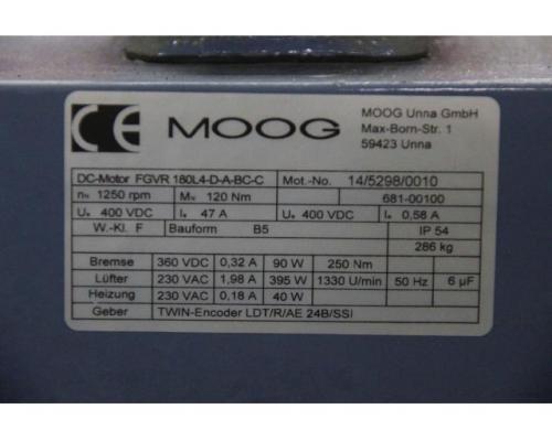 Servomotor 120 Nm 1250 U/min von Moog – FGVR 180L4-D-A-BC-C - Bild 10