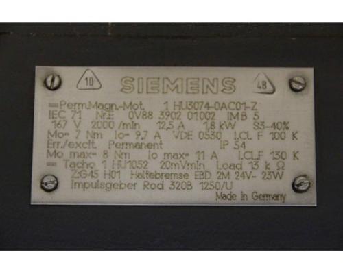 Permanent Magnet Motor von Siemens – 1 HU3074-OAC01-Z - Bild 4