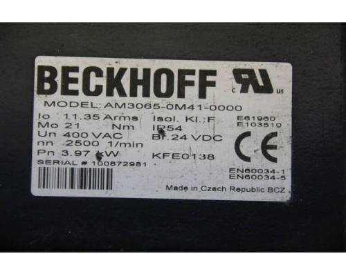 Servomotor 3,97 kW 2500 U/min von Beckhoff – AM3065-OM41-0000 - Bild 5
