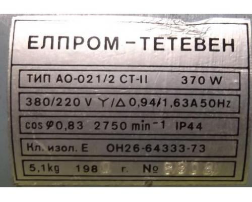 Elektromotor 0,37 kW 2750 U/min von Tetebeh – AO-021/2CT-II - Bild 4