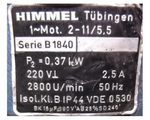 Elektromotor 0,37 kW 2800 U/min von Himmel – B1840 - Bild 4