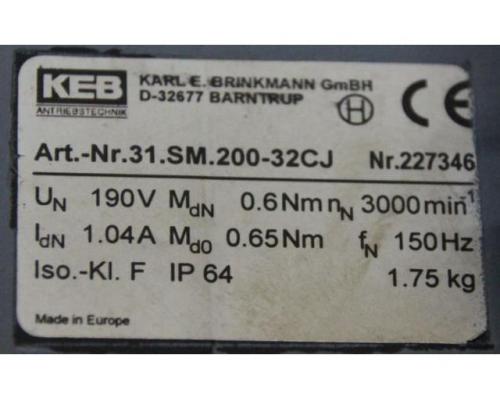 Permanent Magnet Motor von KEB – SM200-32CJ - Bild 5