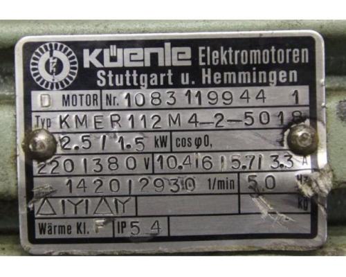 Elektromotor 2,5/1,5 kW 1420/2930 U/min von VEM – KMER112M4-2-5018 - Bild 4