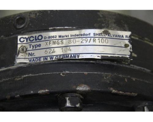 Getriebemotor 24 V für Elektrostapler von Cyclo – XFMGS 80-29/R100 - Bild 5