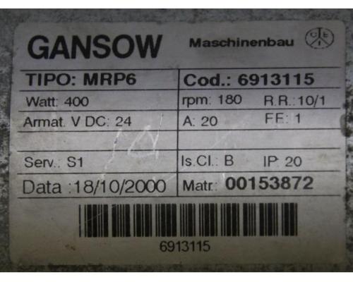 Getriebemotor 24 V 0,4 kW 180 U/min von Gansow – MRP6 - Bild 4