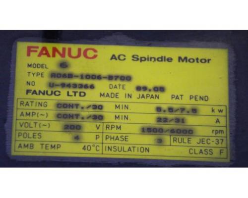 AC Servomotor von FANUC – A06B-1006-B700 - Bild 4