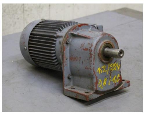 Getriebemotor 0,5/0,7 kW 112/224 U/min von Bauer – DKP8420V/200L - Bild 2