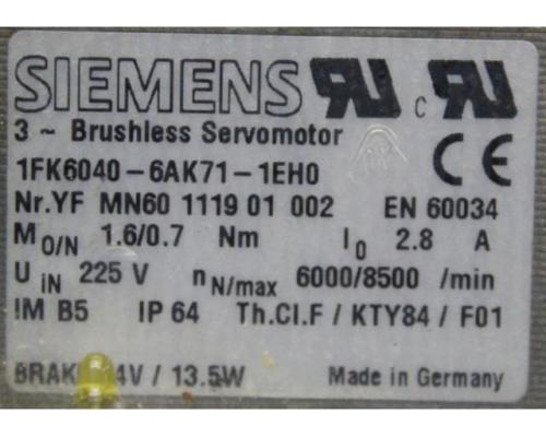 Permanent Magnet Motor von Siemens – 1KK6040-6AK71-1EH0 - Bild 4