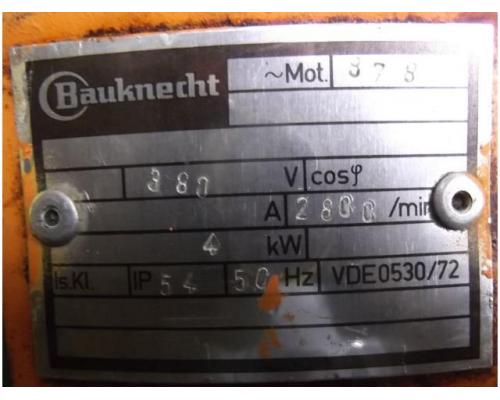 Elektromotor 4 kW 2800 U/min von Bauknecht – B3 / B5 - Bild 4