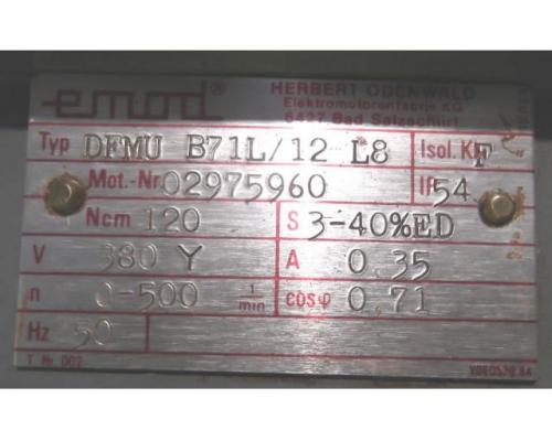Aufwickelmotor TA=120 Ncm 22,5 U/min von Emod / Nord – DFMUB71L/12L8 / SK.2080AF - Bild 6
