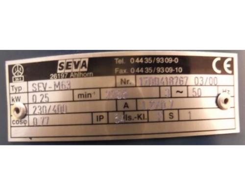 Elektromotor 0,25 kW 2755 U/min von Seva – SEV-M63 - Bild 4