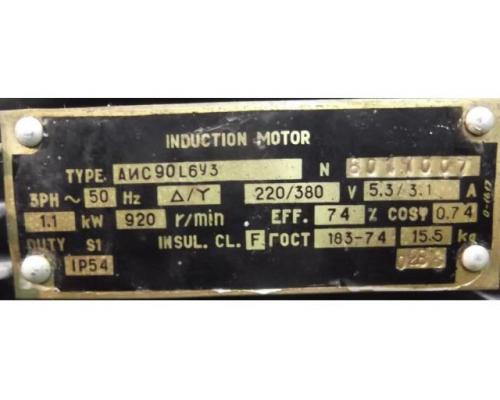 Elektromotor 1,1 kW 920 U/min von Induction – ANC90L6Y3 - Bild 4