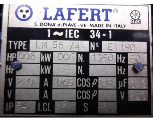 Getriebemotor 0,06 kW 150 U/min von Lafert – LM56/4 - Bild 4