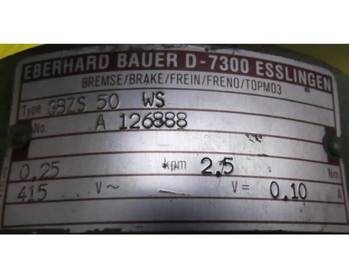 Getriebemotor 0,37 kW 32,5 U/min von BAUER – SG2-31/DK64-163L - Bild 4