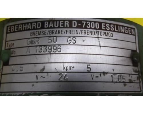 Getriebemotor 0,18 kW 55 U/min von Bauer – G062-20/DK64-163L - Bild 4