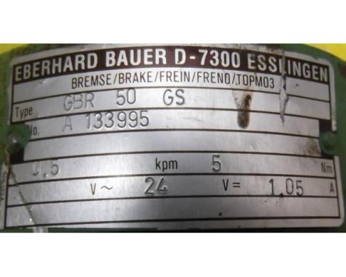 Getriebemotor 0,18 kW 45,5 U/min von Bauer – G072-20/DK64-163L - Bild 4